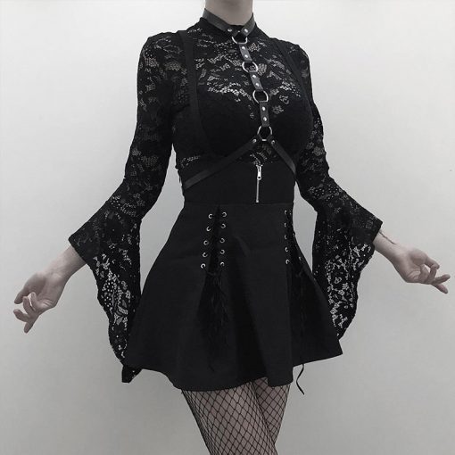 Top Dentelle Punk