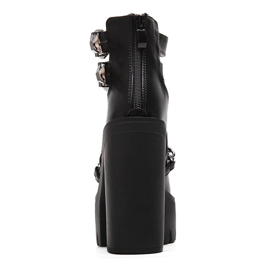 Bottes Punk Cuir