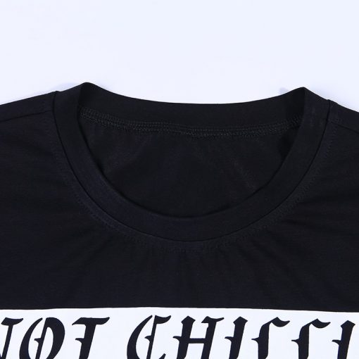 T-Shirt Noir Gothique