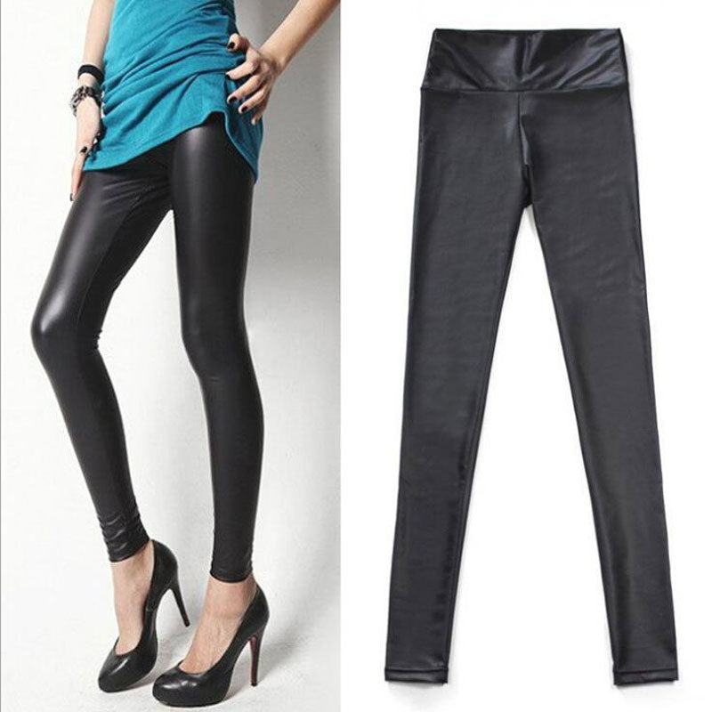 Pantalon Cuir Femme Punk