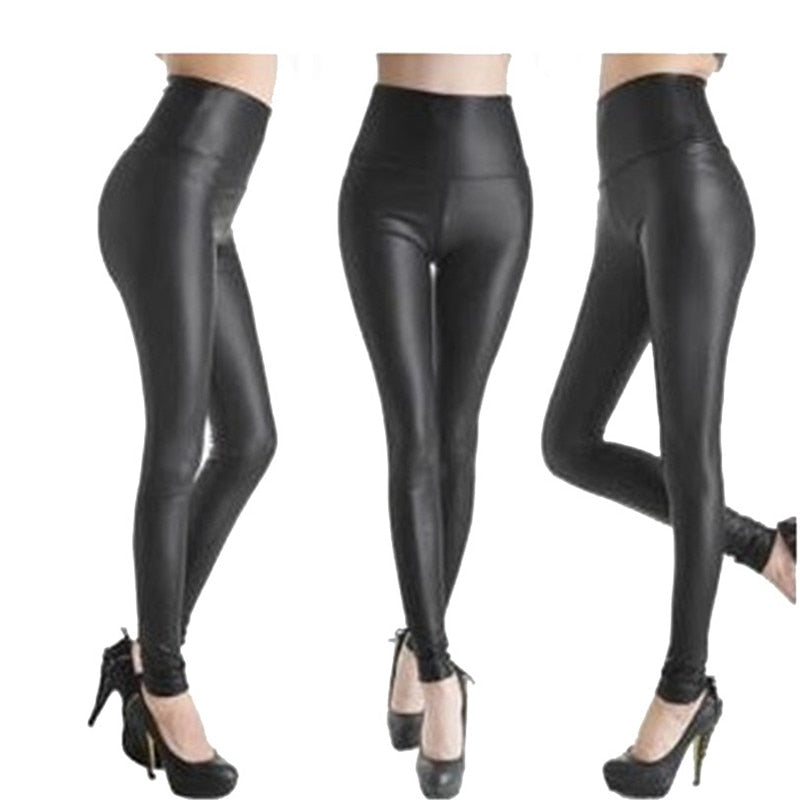 Pantalon Cuir Femme Punk