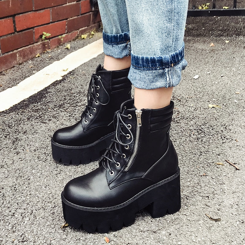 Bottines Hard Rock