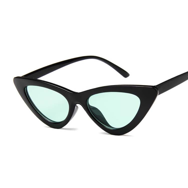 lunettes-de-soleil-noires-et-bleues-rock - Vert