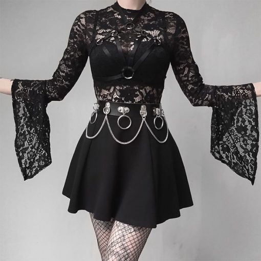 Top Dentelle Punk