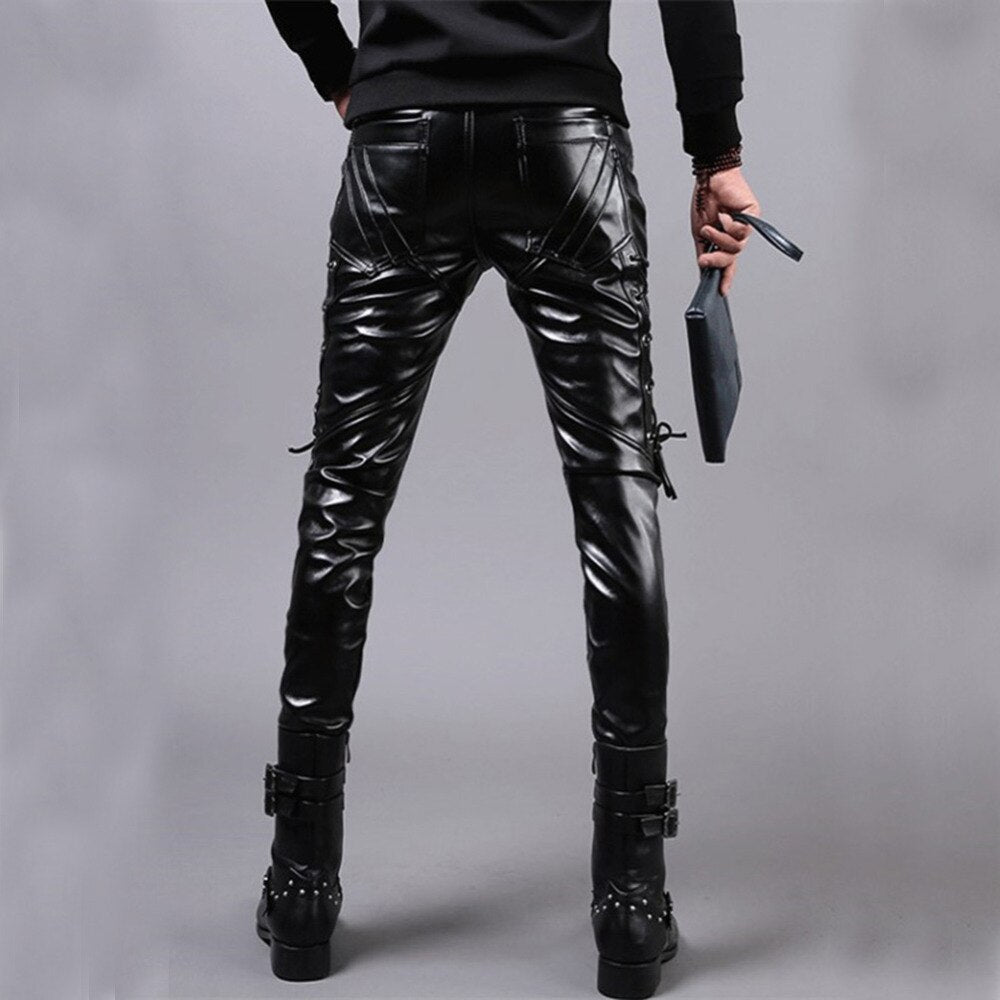 Pantalon Cuir Homme Rock