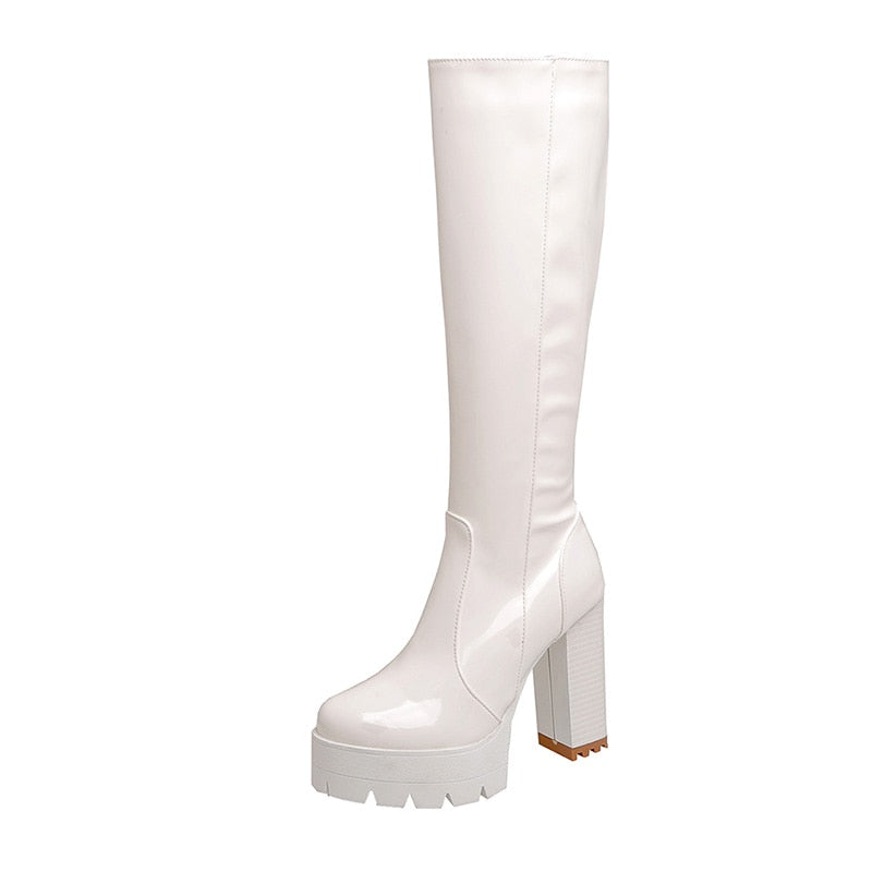 Bottine Style Gothique Rock Pour Femme