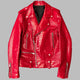 Veste Punk Rouge