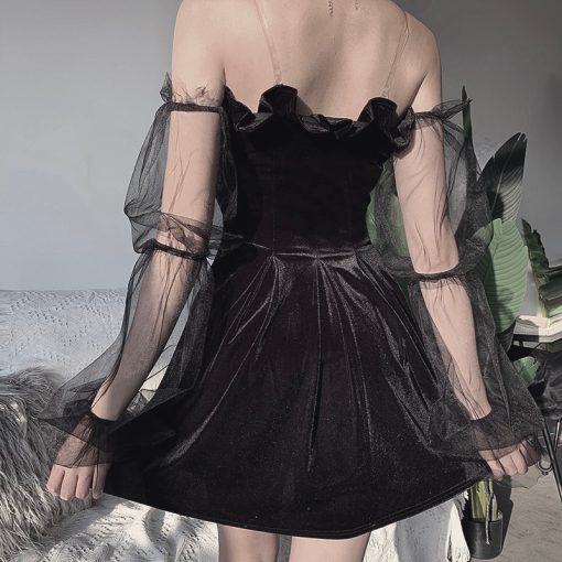 Kurzes Gothic Kleid