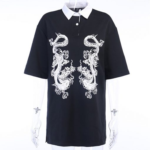 T-Shirt Gothique Dragon