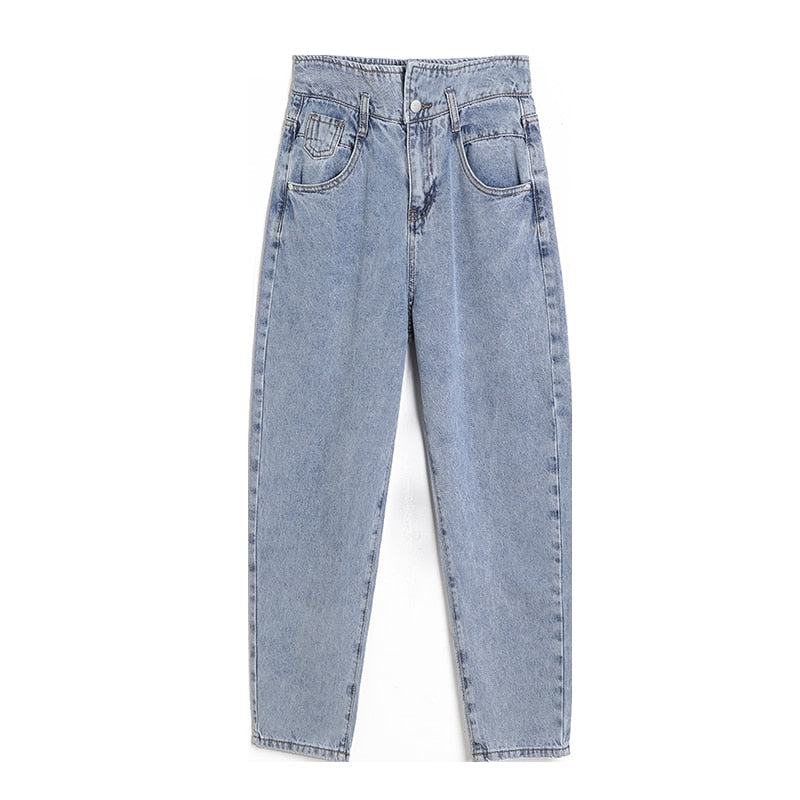 Jean Taille Haute Grunge