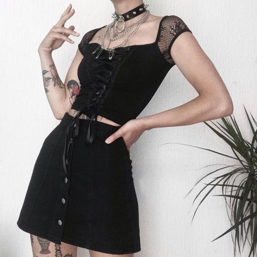 Corset Gothique Noir