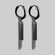 Boucle D'Oreille Chaine Gothique