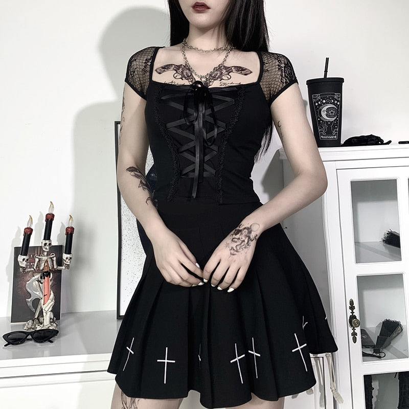 Corset Gothique Noir