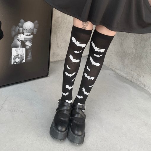 Collant Noir Gothique