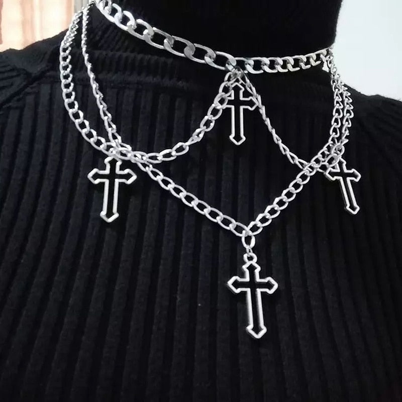 Collier Gothique Grunge