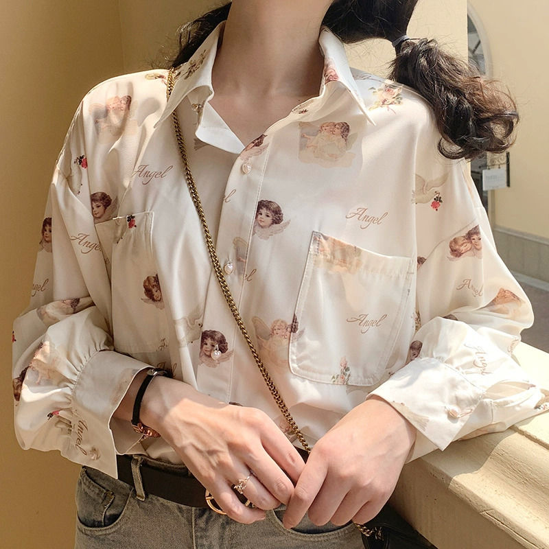 Chemise Blanche Grunge