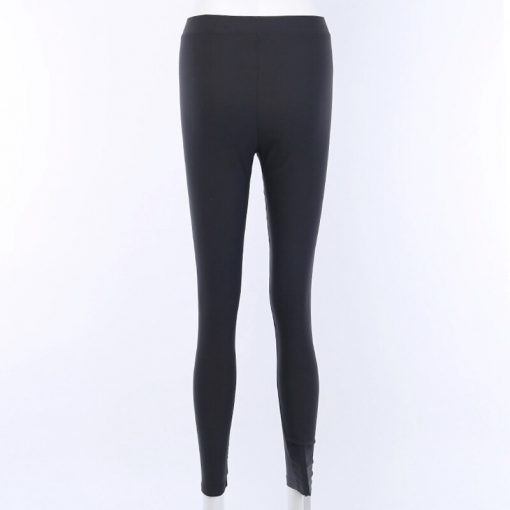 Pantalon Noir Grunge