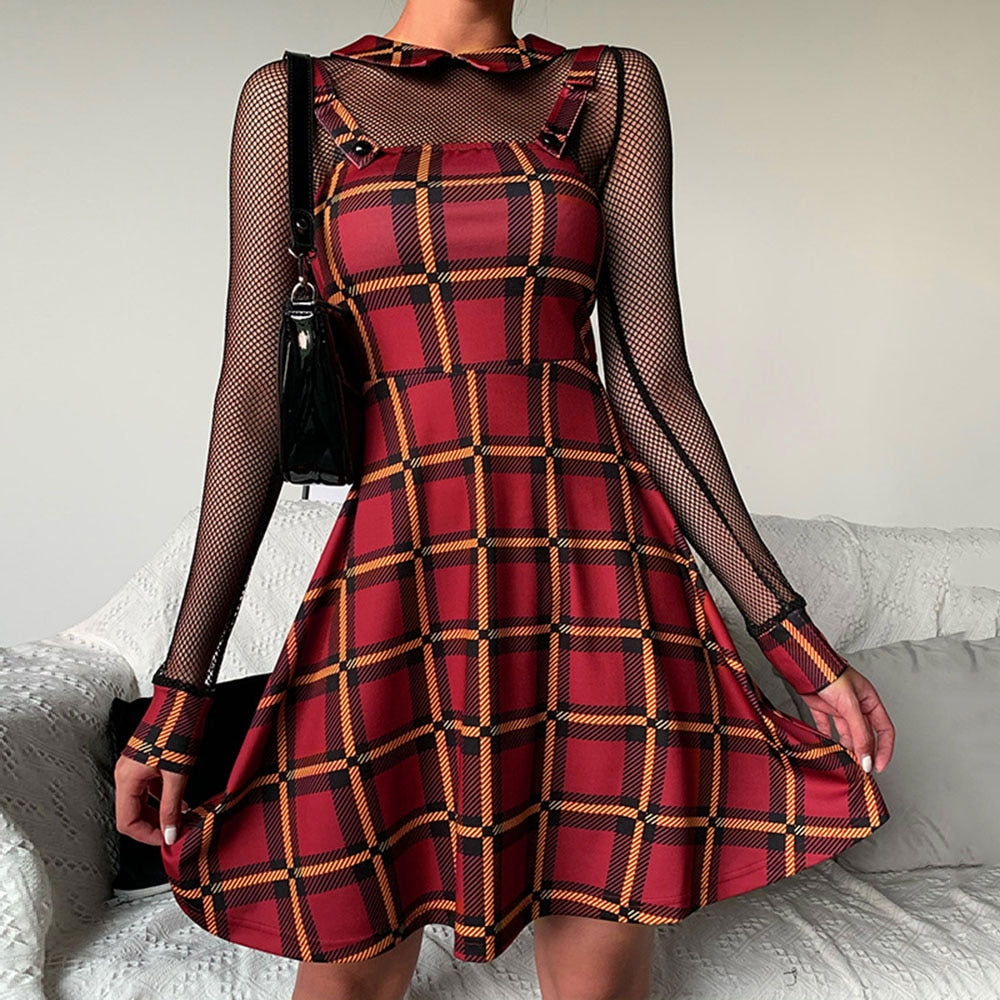Robe Carreaux Grunge