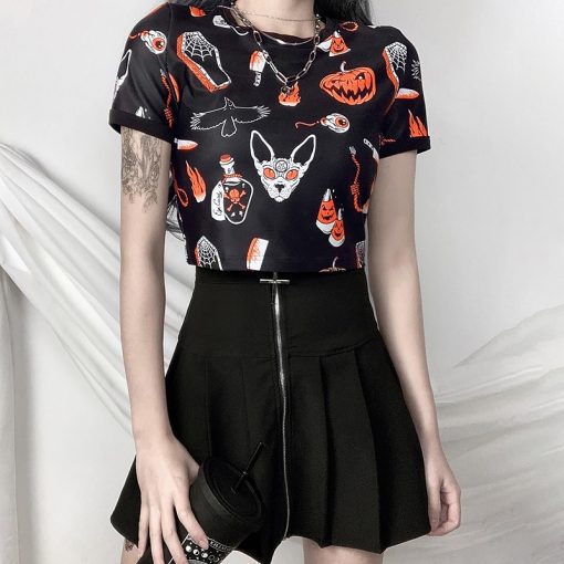 T-Shirt Gothique Femme