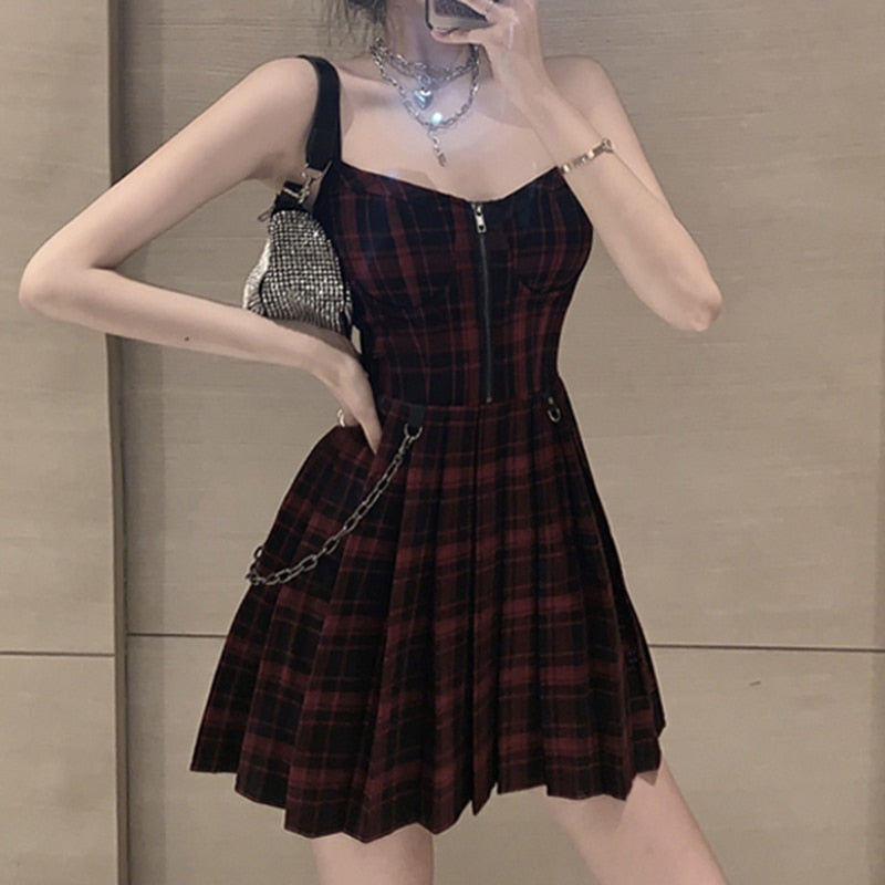 Robe Punk Rouge