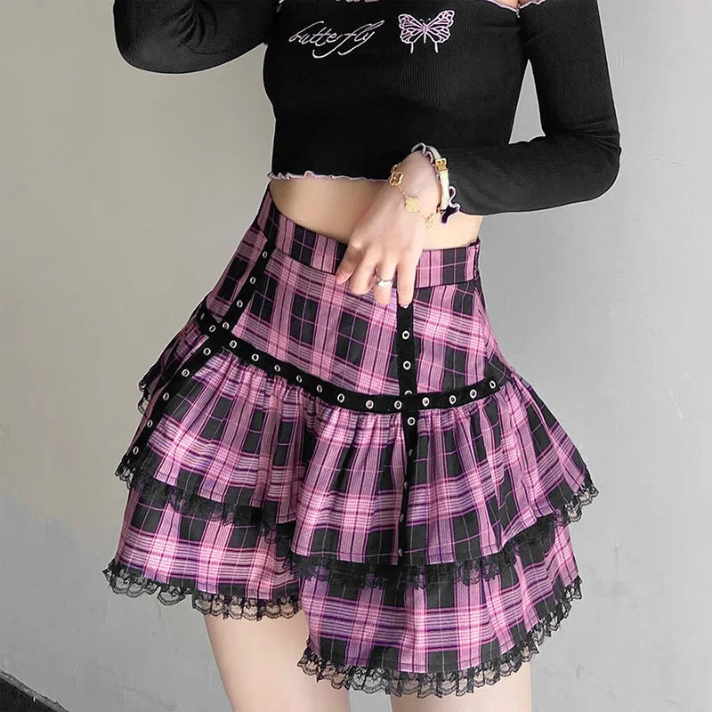 Jupe Punk Rock Femme