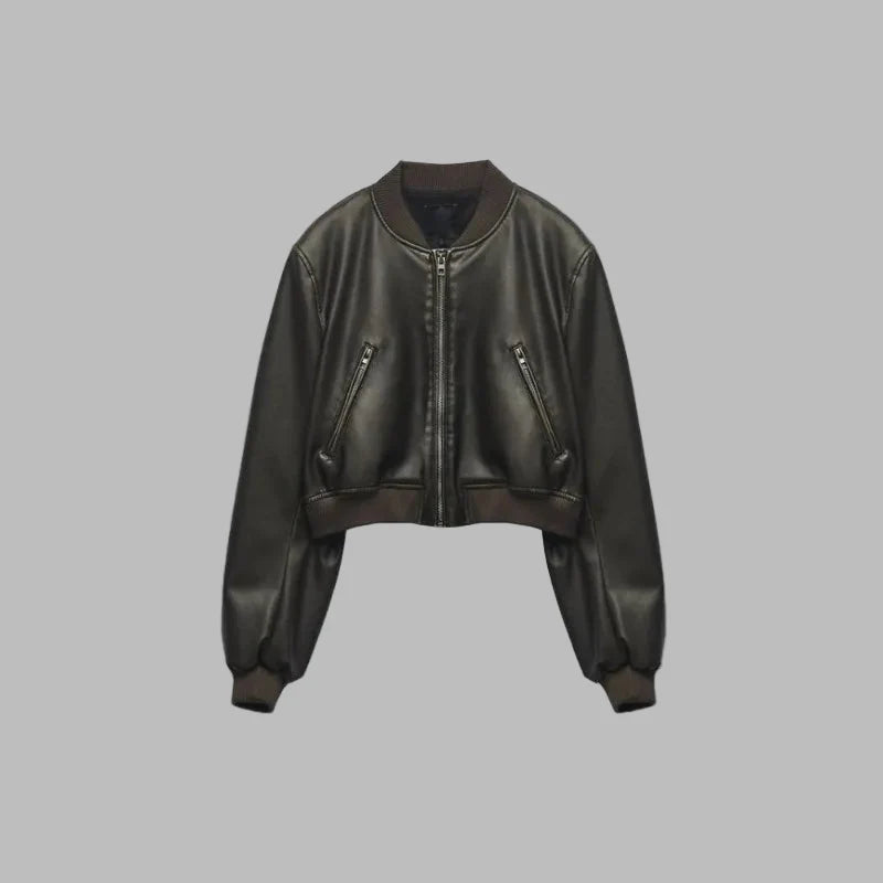 Veste En Cuir Rock