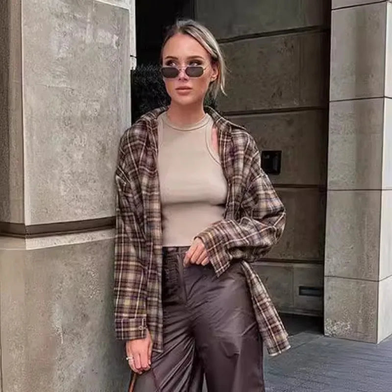 Chemise Tartan Grunge