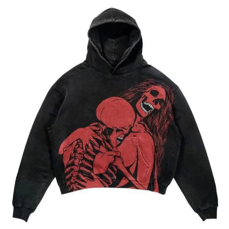 Sweat Gothique Squelette