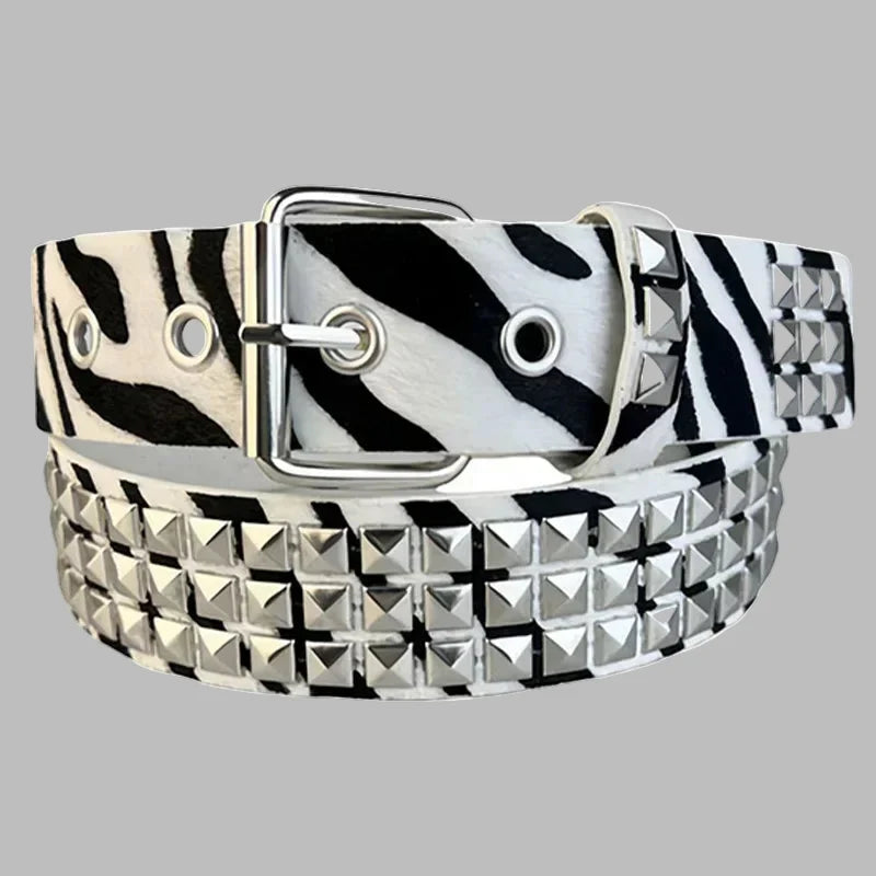 Ceinture Punk Blanche