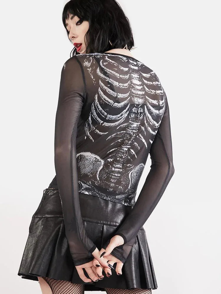 T-Shirt Metal Fille