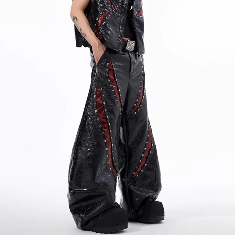 Pantalon Cuir Rock