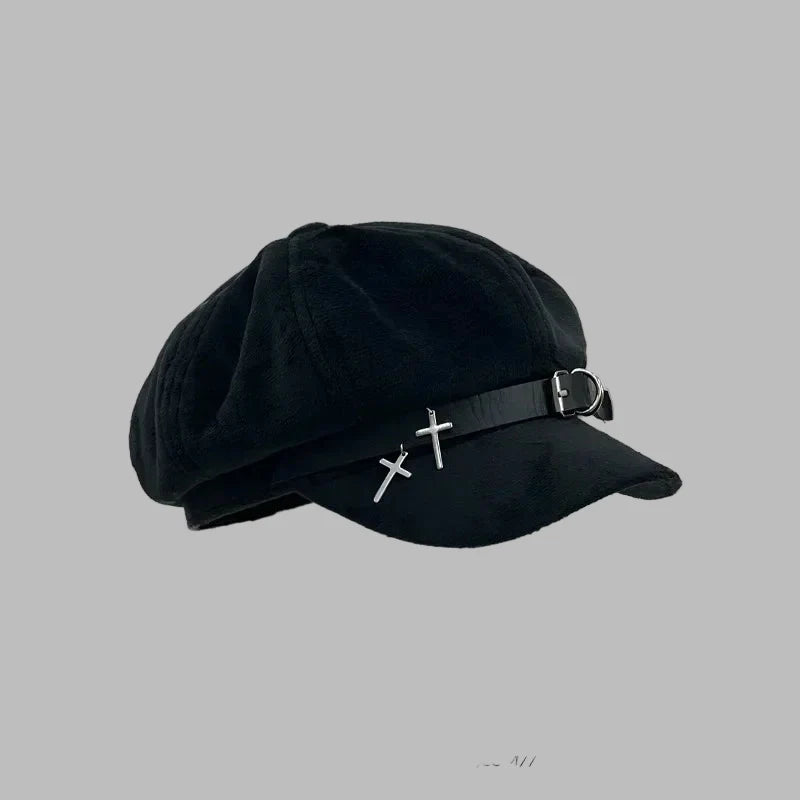 Casquette Cuir Rocker