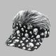 Bonnet Tete De Mort Metal