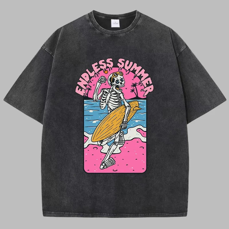 T-Shirt Gris Metal