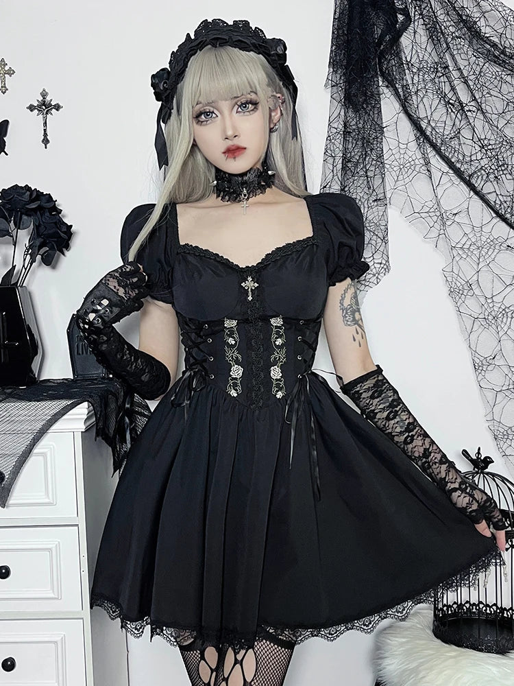 Robe Rock Gothique Fille