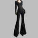 Pantalon Noir Femme Grunge
