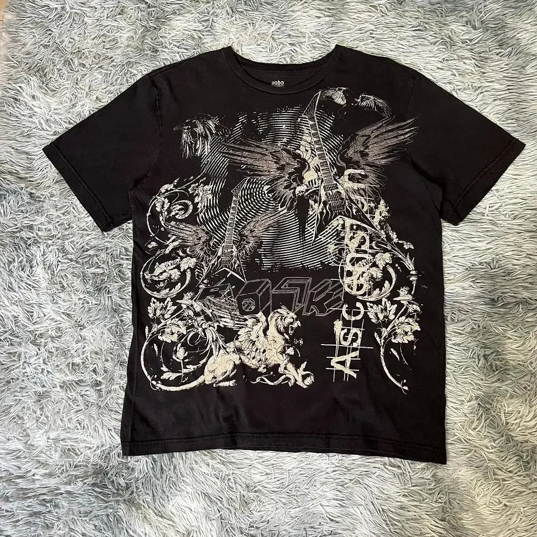 T-Shirt Blanc Rock