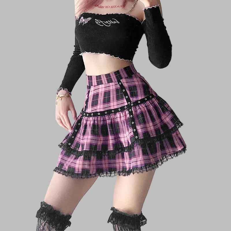 Jupe Punk Rock Femme