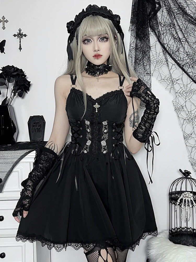 Robe Rock Gothique Fille