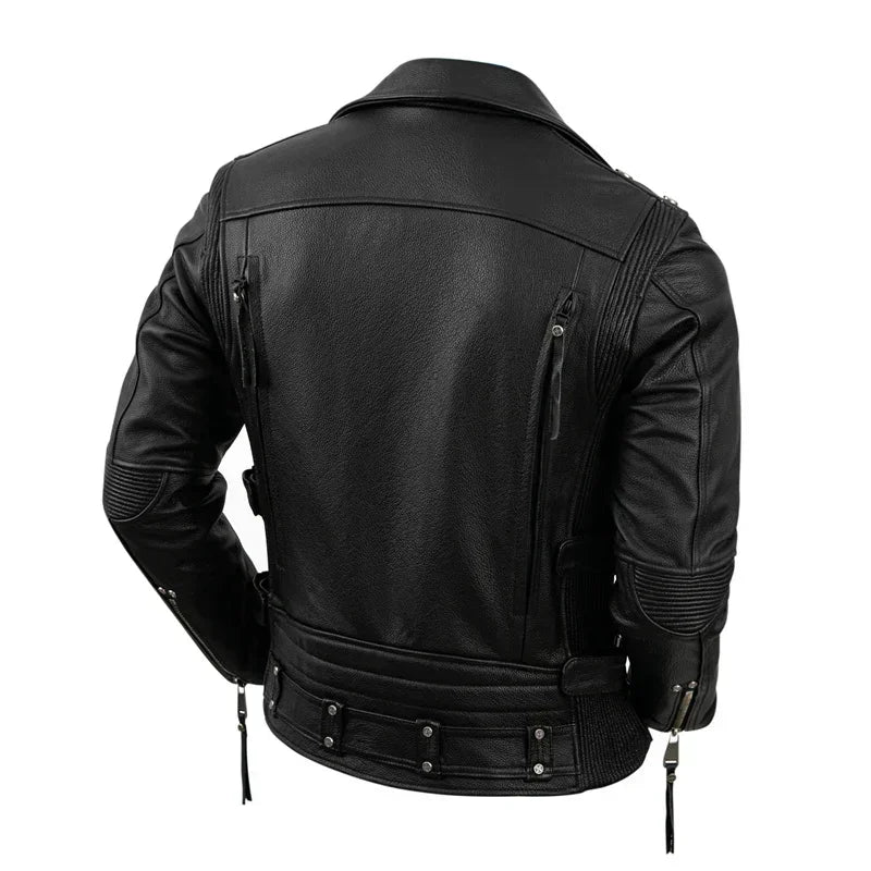 Veste En Cuir Metal