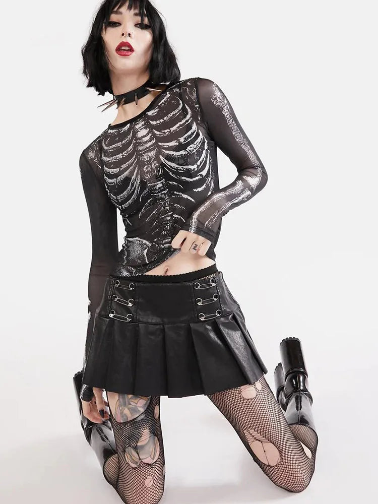 T-Shirt Metal Fille
