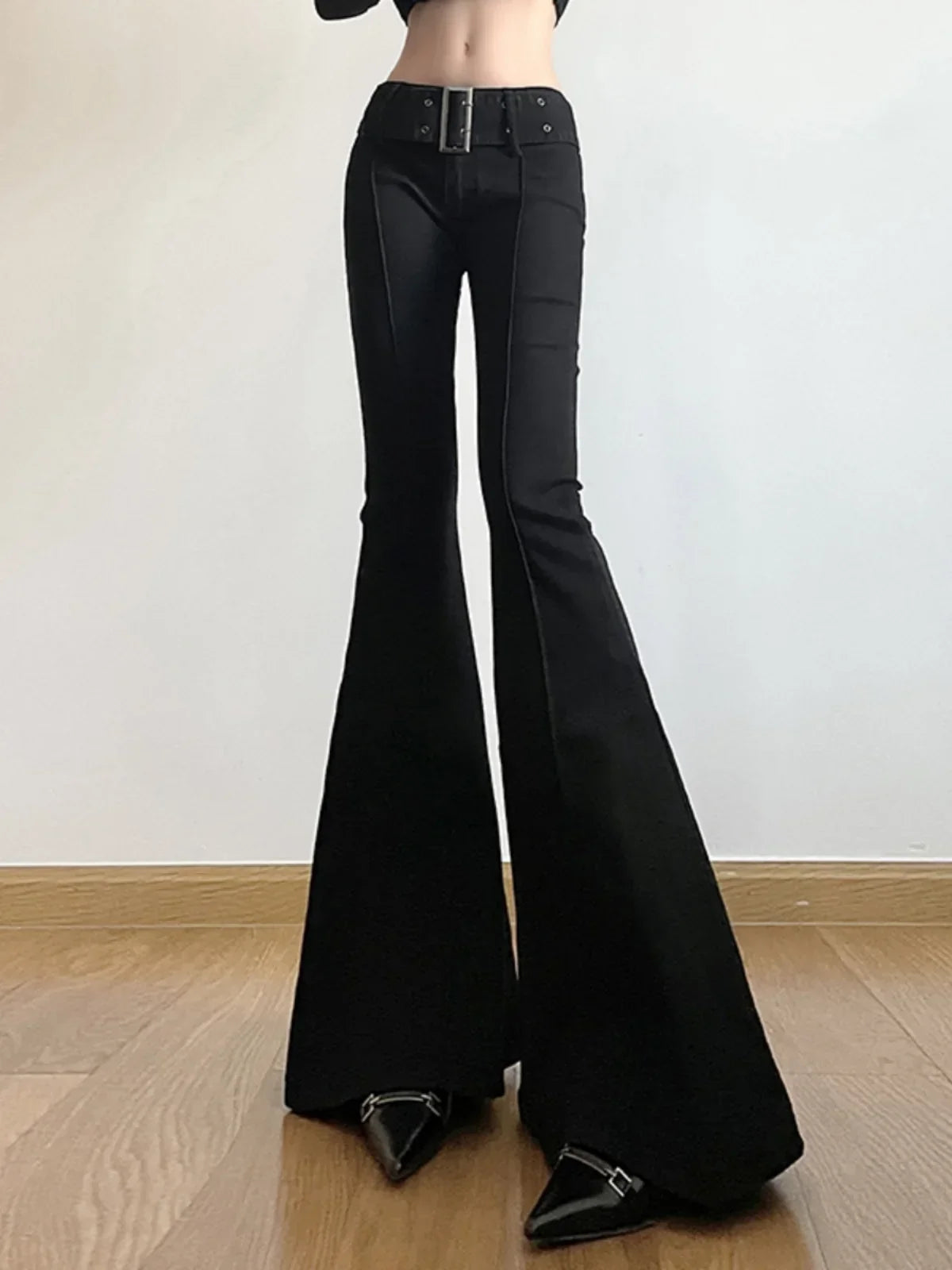 High Waisted Gothic Pants