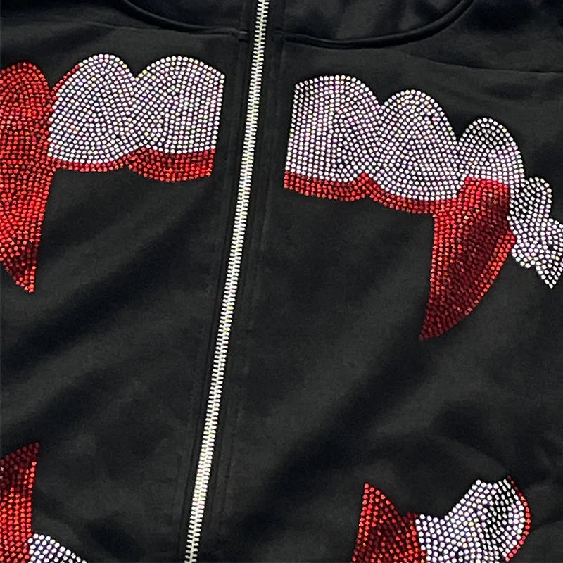 Veste A Capuche Gothique
