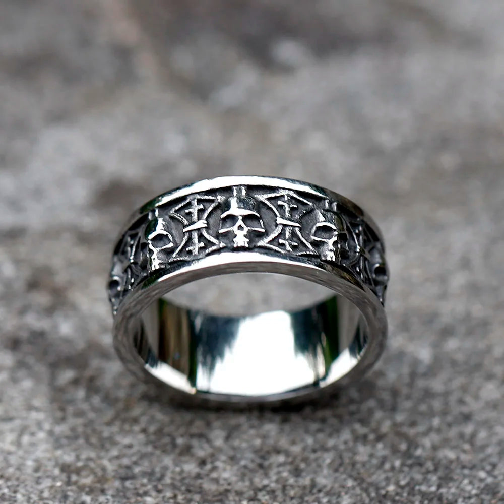 Bague Rock Metal