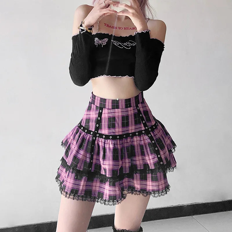 Jupe Punk Rock Femme