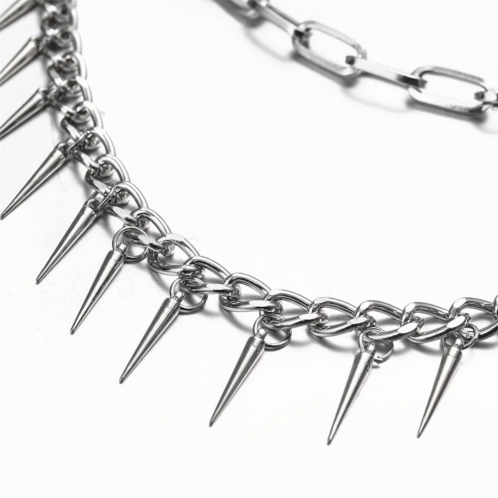 Collier Metal Argente