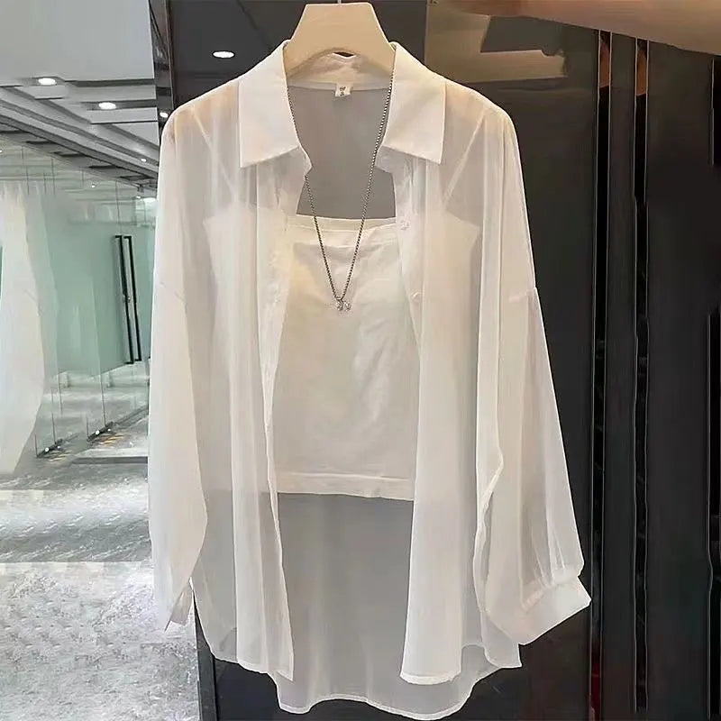 Chemise Blanche Rock
