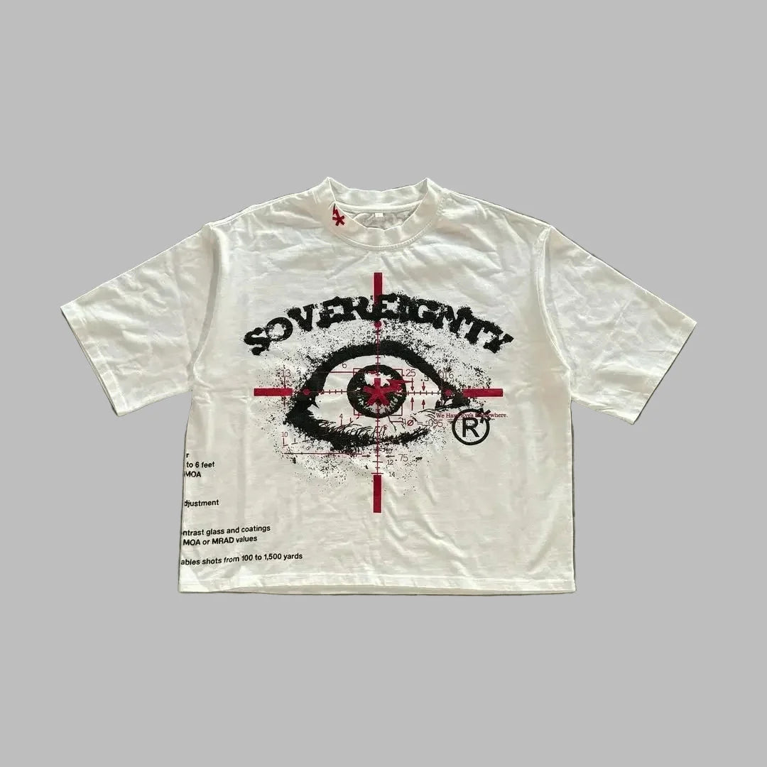 T-Shirt Death Metal Pour Homme En Blanc