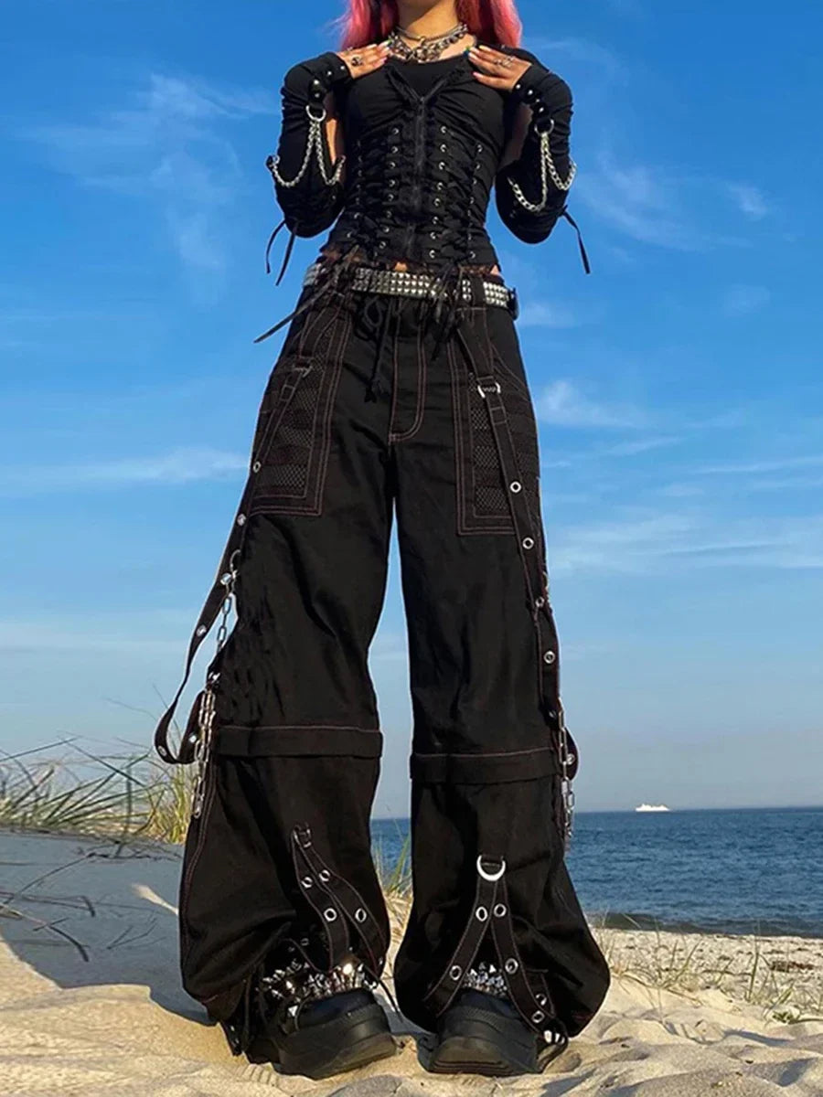 Pantalon Cargo Punk