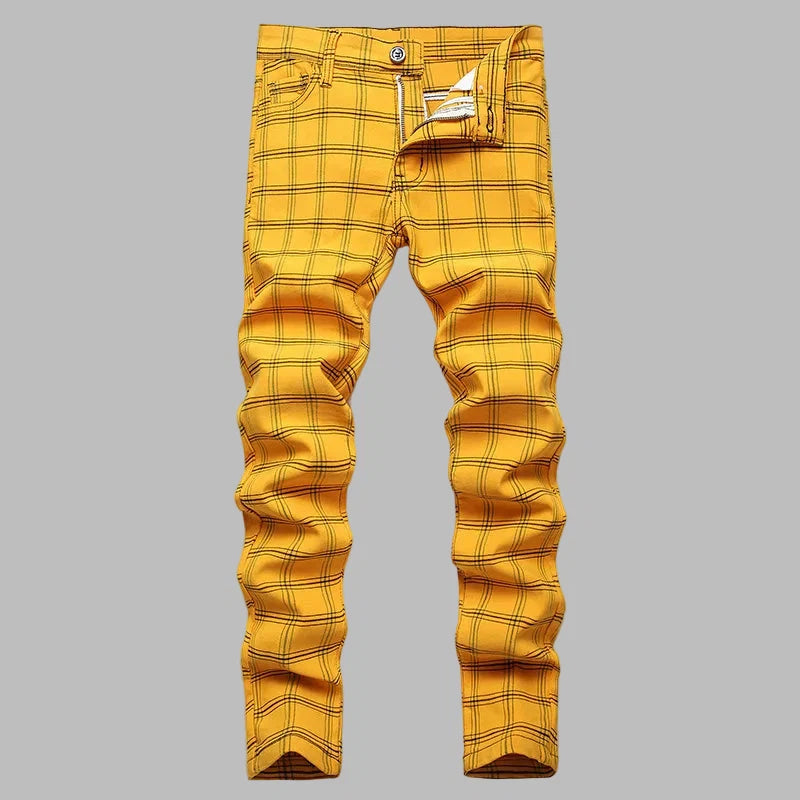 Pantalon Jaune Rock